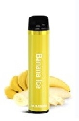 5.0ml Liquid 1500 Puff Mini Disposable Electronic Cigarette Banana Mama Flavor